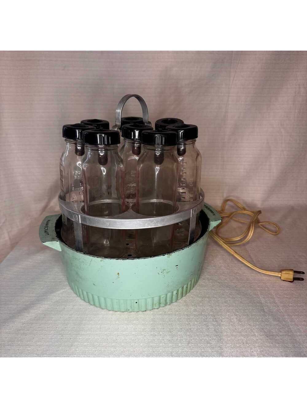 Vintage Hankscraft Bottle Sterilizer, Mint Green Mid Century Warmer, Retro Decor - Picture 6 of 10